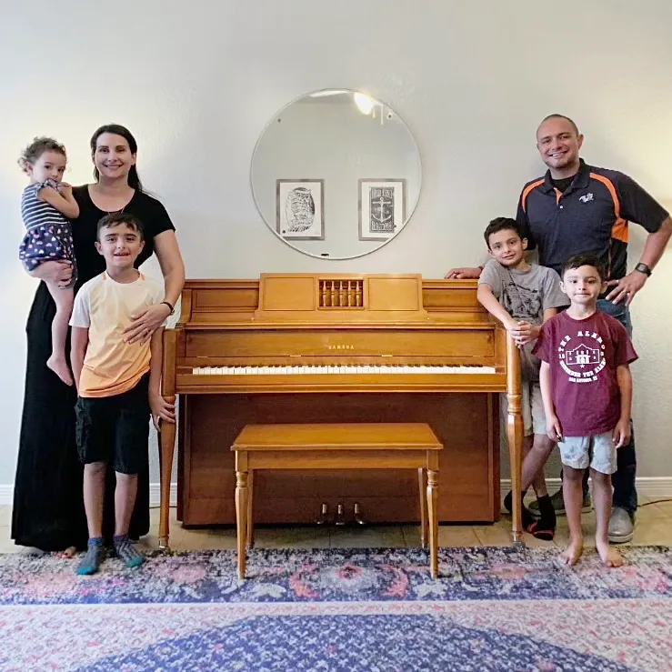 Piano Giveaway Recipients